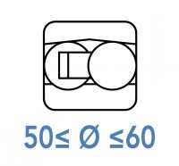 Roulements &agrave; rotules sur billes 50 &agrave; 60