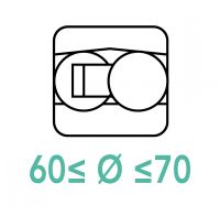 Roulements &agrave; rotules sur billes 60 &agrave; 70