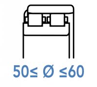 Roulements &agrave; rouleaux cylindriques 50 &agrave; 60