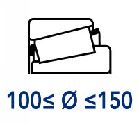 Roulements &agrave; rouleaux coniques 100 &agrave; 150