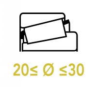 Roulements &agrave; rouleaux coniques 20 &agrave; 30