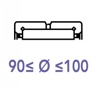 Roulements &agrave; aiguilles sans bague int&eacute;rieure 90 &agrave; 100