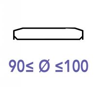 Bagues int&eacute;rieures pour roulements &agrave; aiguilles 90 &agrave; 100