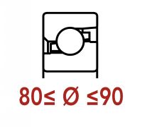 But&eacute;es &agrave; billes 80 &agrave; 90