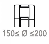 But&eacute;e &agrave; rouleaux 150 &agrave; 200