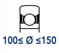 Galets de came 100 &agrave; 150