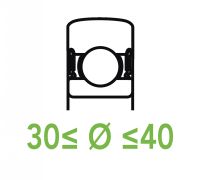 Galets de came 30 &agrave; 40
