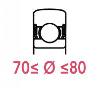 Galets de came 70 &agrave; 80