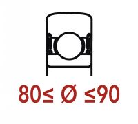 Galets de came 80 &agrave; 90