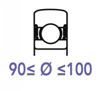Galets de came 90 &agrave; 100