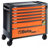 MOBILE ROLLER CAB WITH 7 DRAWERS, WITH ANTI-TILT SYSTEM, LONG MODEL (Model : T11-RSC24AXL/7)