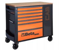MOBILE ROLLER CAB WITH SEVEN DRAWERS AND TOOL CABINET (Model : T11-RSC24L-CAB)