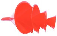 Assortiment de 4 entonnoirs plastiques