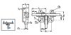 Renvoi d'angle 2 arbres rapport 1:1 polyacétal éxecution B - Plan