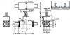 Renvoi d'angle miniature en T A3-52 - Plan