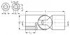 Joint de cardan à rotule - Plan