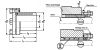 Manchon de serrage MSD-N inoxydable - Plan