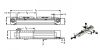 Module linéaire HB-B entraînement par courroie - taille 250 - Plan