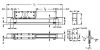 Module linéaire HC-B entraînement par courroie - taille 40 - Plan