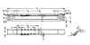 Module linéaire HM-B entraînement par courroie - taille 80 - Plan