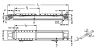 Module linéaire HT-B entraînement par courroie - taille 100 - Plan