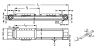 Module linéaire HT-B entraînement par courroie - taille 150 - Plan