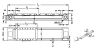 Module linéaire HT-B entraînement par courroie - taille 200 - Plan