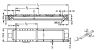 Module linéaire HT-B entraînement par courroie - taille 250 - Plan