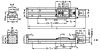 Axe modulaire de précision KK Taille 100 - Plan