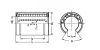 Douilles à billes ISO DBKBO ST exécution ouverte cage - Plan