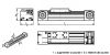 Axe à courroie crantée Taille 120 - Plan