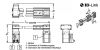 Module d'axe à courroie crantée ELGE-TB taille 35 - Plan