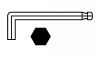 Shaft collars - clamp collars single-split, stainless steel en acier inoxydable avec taraudage (Schema #2)