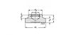 Pieds avec circlip, DIN 6311 et norme d'usine - Plan