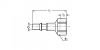 Embout coupleur ISO C aluminium femelle - Plan