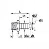 Douille annelée mâle conique pour tube polyamide - LEGRIS 0136 - Plan