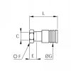Corps femelle,BSP cylindrique - LEGRIS 0172 - Plan