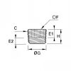Bouchon acier à 6 pans creux mâle NPT - LEGRIS 02A6 - Plan