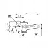Soufflette d'atelier à bouton à embout démontable - LEGRIS 0622 - Plan