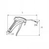 Soufflette standard avec embout coudé - LEGRIS 0659 - Plan