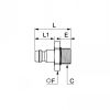 Embout mâle BSP cylindrique, profil Allemagne série 21 - LEGRIS 087J - Plan