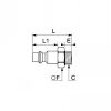 Embout mâle BSP cylindrique, profil ISO - LEGRIS 087U - Plan