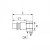Embout femelle BSP cylindrique, profil ISO B - LEGRIS 08U6 - Plan