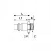Embout mâle BSP cylindrique, profil ISO B - LEGRIS 08U7 - Plan
