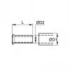 Fourrure intérieure inox pour tube fluoropolymère - LEGRIS 1827 - Plan