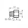 Grossisseur mâle BSP conique/femelle BSP cylindrique - LEGRIS 1861 - Plan
