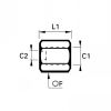 Adaptateur réduction femelle/femelle BSP cylindrique - LEGRIS 1862 - Plan