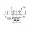 Multi-té inégal d'alimentation avec fixation - LEGRIS 3304 - Plan