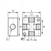 Nourrice alu en croix femelle BSP cylindrique et métrique - LEGRIS 3312 - Plan