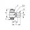 Régleurs débit échappement BSP cylindrique - LEGRIS 7160 - Plan